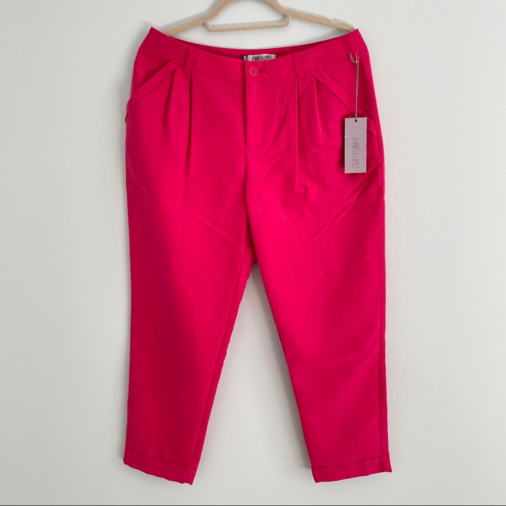 Jennifer Lopez Brand Hot Pink Capris Pants by JLo